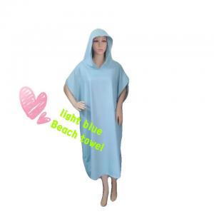 Free Customization 2023 New Style Superfine Fibre and Drying Summer Sports Adult Robe Swim Batch Surf Hooded Beach Towel
