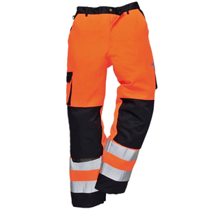 Anti cutting work trousers hi vis orange pants Anti cutting work trousers hi vis orange pants