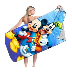 2023 Hot Selling New style Logo long life Don't lose hair Super absorbent Adult Beach Towel