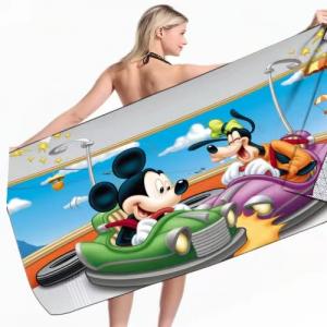 Custom Superfine Fiber Beach Towel For Manufacturers wholesale quick drying adult bath towels Single Side Printed Custom Superfine Fiber Beach Towel For Manufacturers wholesale quick drying adult bath towels Single Side Printed
