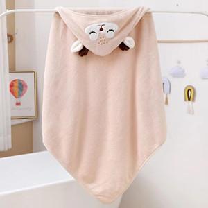 New Design Wholesale Custom Pattern Children's Cartoon Embroidery Hooded Bath Towel Bath Poncho New Design Wholesale Custom Pattern Children's Cartoon Embroidery Hooded Bath Towel Bath Poncho