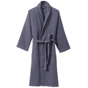 Custom 5 Star Hotel Logo Luxury Spa Bath Robe Cotton Waffle Weave Bathrobe Custom 5 Star Hotel Logo Luxury Spa Bath Robe Cotton Waffle Weave Bathrobe