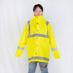 Custom-long sleeve 100%dacron high-quality-reflective overcoat Custom-long sleeve 100%dacron high-quality-reflective overcoat