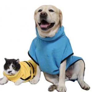 2023 Newest Wholesale Super Quick Drying High Quality Absorption Soft Bath Microfiber Comfortable Coat Dog Bathrobe 2023 Newest Wholesale Super Quick Drying High Quality Absorption Soft Bath Microfiber Comfortable Coat Dog Bathrobe