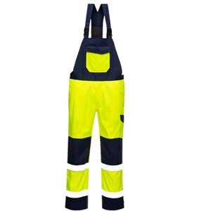 FR Bids hi vis yellow reflective safety coverall factory