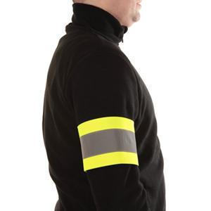 Hi vis arm band logo print safety arm band  Hi vis arm band logo print safety arm band