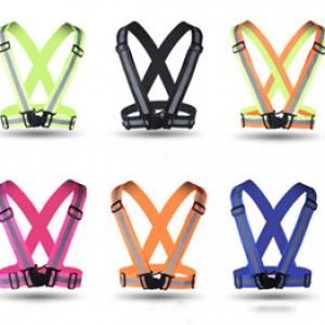 Hi vis safety cycling belt running belt enahnce visible