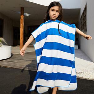 Hooded Wear Bath Towel Beach Poncho Wholesale Microfiber Quick-drying Changing Bathrobe For Kids Hooded Wear Bath Towel Beach Poncho Wholesale Microfiber Quick-drying Changing Bathrobe For Kids