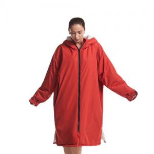Wholesale Long Sleeve Short Sleeve Warm Swimming Parka Surfing Changing Robe Waterproof Jacket With Logo Wholesale Long Sleeve Short Sleeve Warm Swimming Parka Surfing Changing Robe Waterproof Jacket With Logo